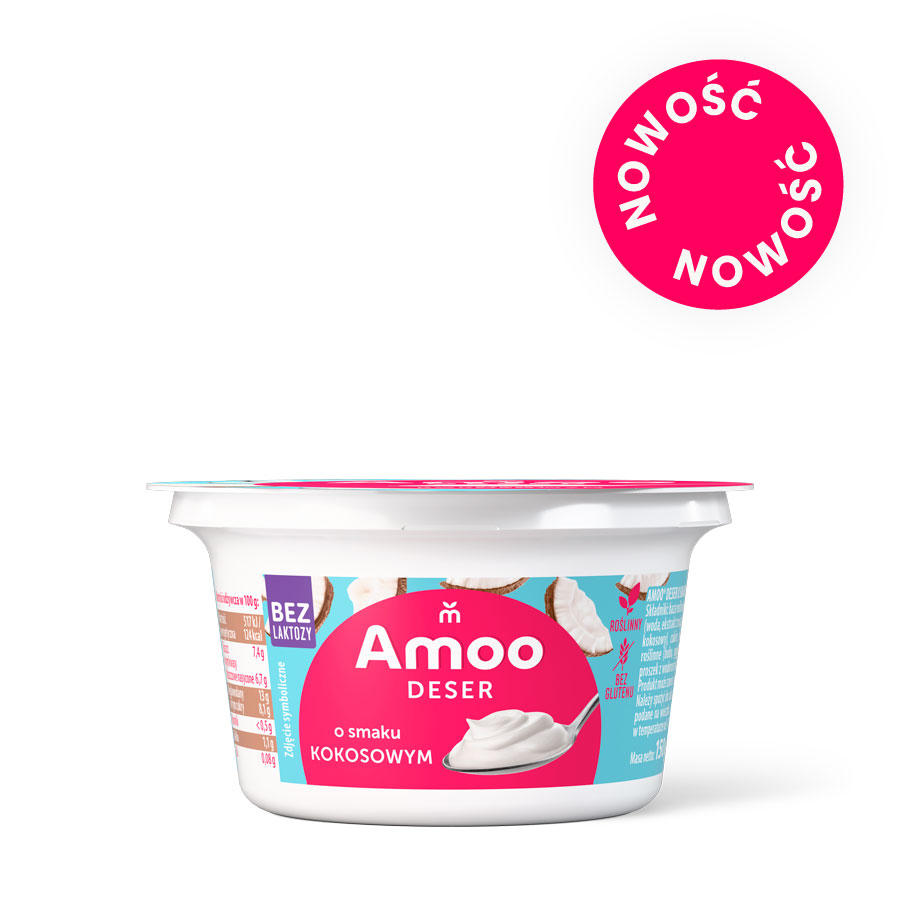 Amoo deser o smaku kokosowym